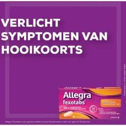 Allegra Fexotabs Hooikoortstabletten 10 Tabletten