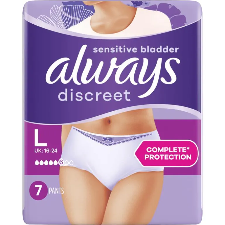 Always Discreet Broekjes maat L