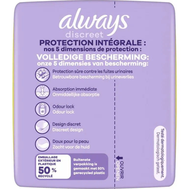 Always Maandverband Discreet Long Plus Duo Pack