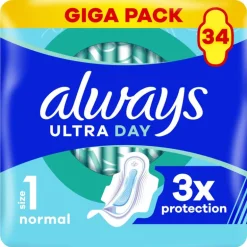 Always Maandverband Ultra Normal Wings Giga Pack