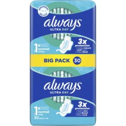 Always Maandverband Ultra Normal Wings Big Pack