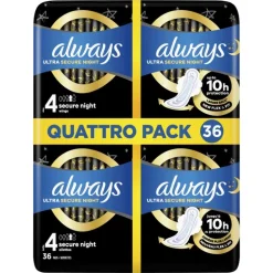 ALWAYS ULTRA PADS NIGHT WINGS 36 - QP