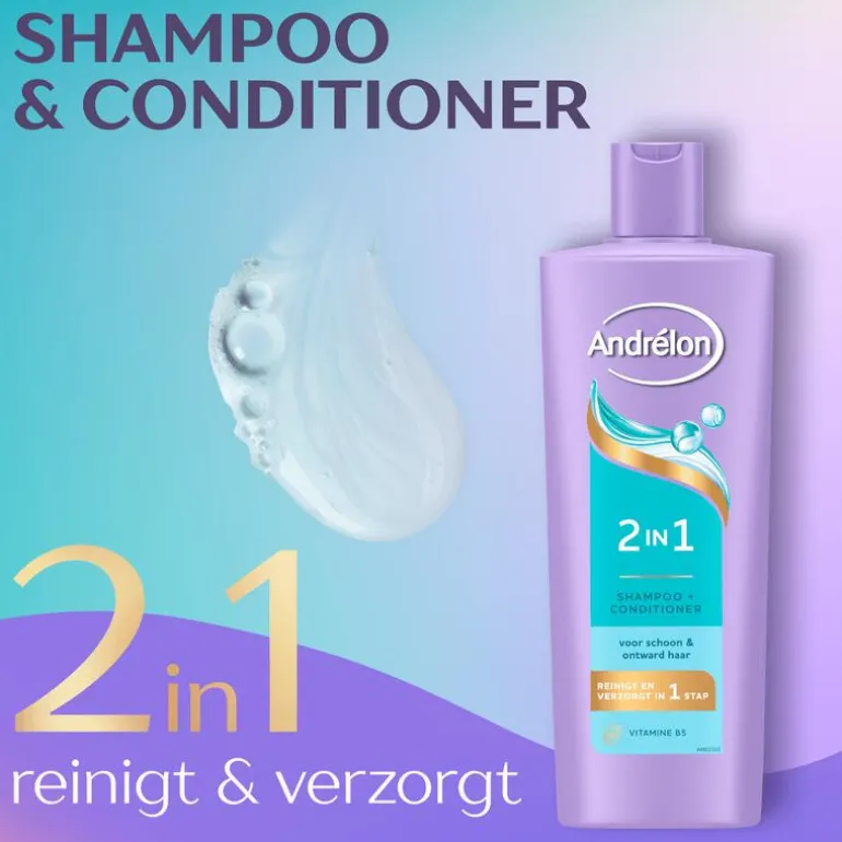 Andrélon 2-in-1 shampoo 400 ML