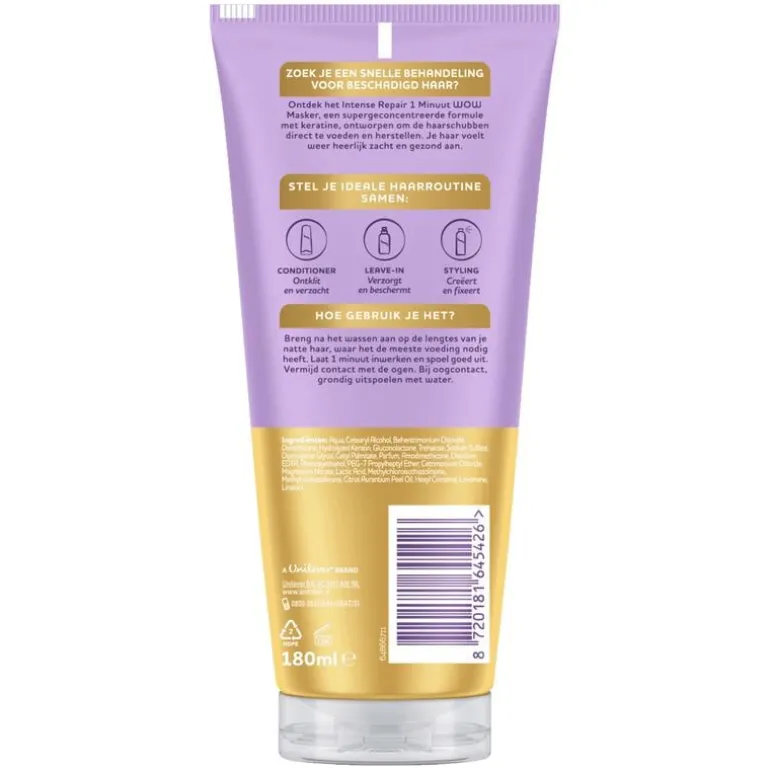 Andrélon Intense Repair 1 min Masker 180 ML