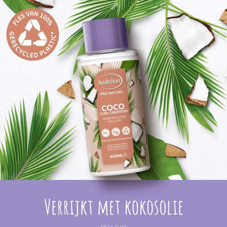 Andrélon Pro Nature Coco Curl Creation Shampoo 400 ML
