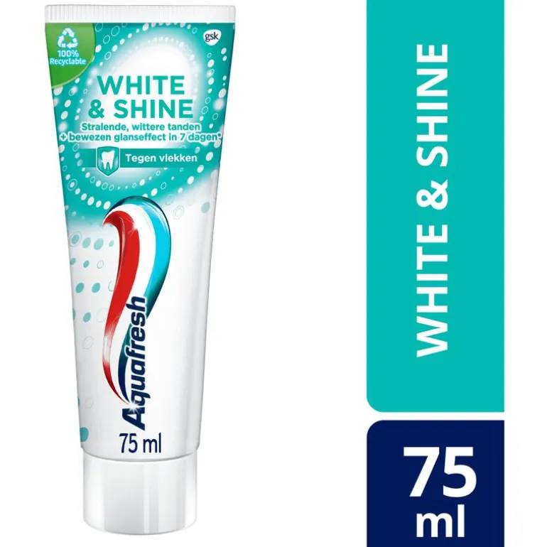 Aquafresh White & Shine Tandpasta 75 ML