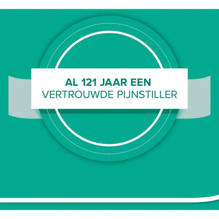 Aspirine 500 mg helpt bij pijn 20 tabletten