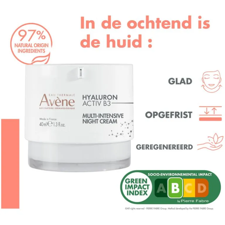 Avène Hyaluron Activ B3 Nachtcreme 40 ML