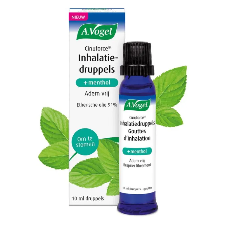 A.Vogel Cinuforce Inhalatiedruppels +Menthol 10 ML
