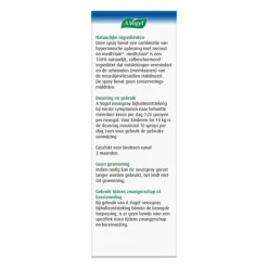 A. Vogel Neusspray Bijholte Ontsteking Eerste Symptomen 20 ML