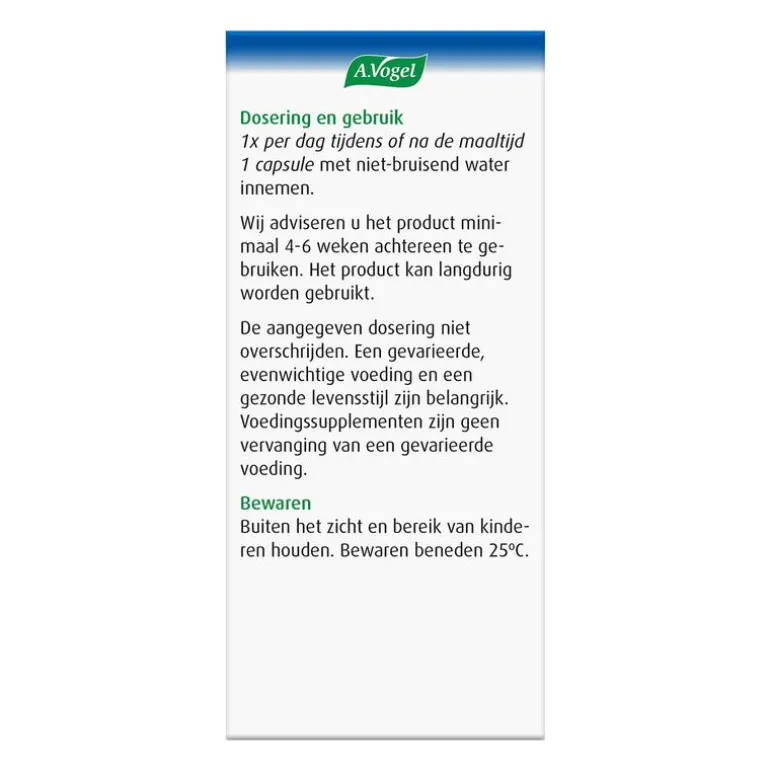 A.Vogel Prostaforce Helpt om Normaal te Blijven Plassen1* Capsules 90 stuks