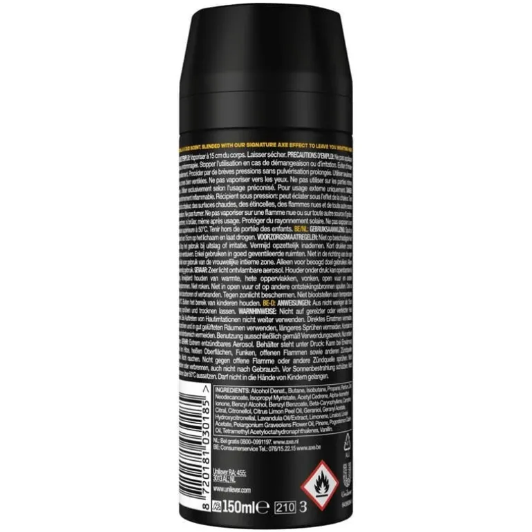 AXE Gold Deodorant Bodyspray 150 ML
