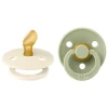 BIBS Anatomische Fopspeen Two Pack Natuurlijk Rubber Ivory/Sage Maat 1