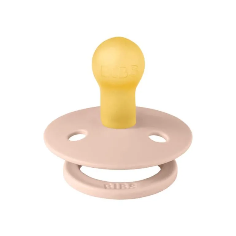 BIBS Fopspeen Two Pack Natuurlijk Rubber Ivory/Blush Maat 1
