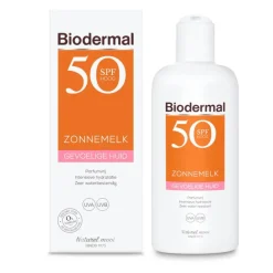 Biodermal Gevoelige Huid Zonnemelk SPF50+ 200 ML