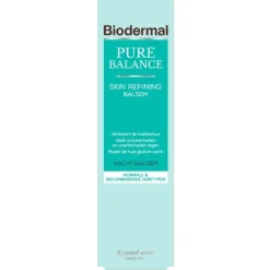 Biodermal Pure Balance Skin Refresh Nacht Balsem 50 ML