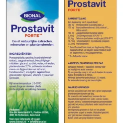 Bional Prostavit Forte Capsules 30 stuks