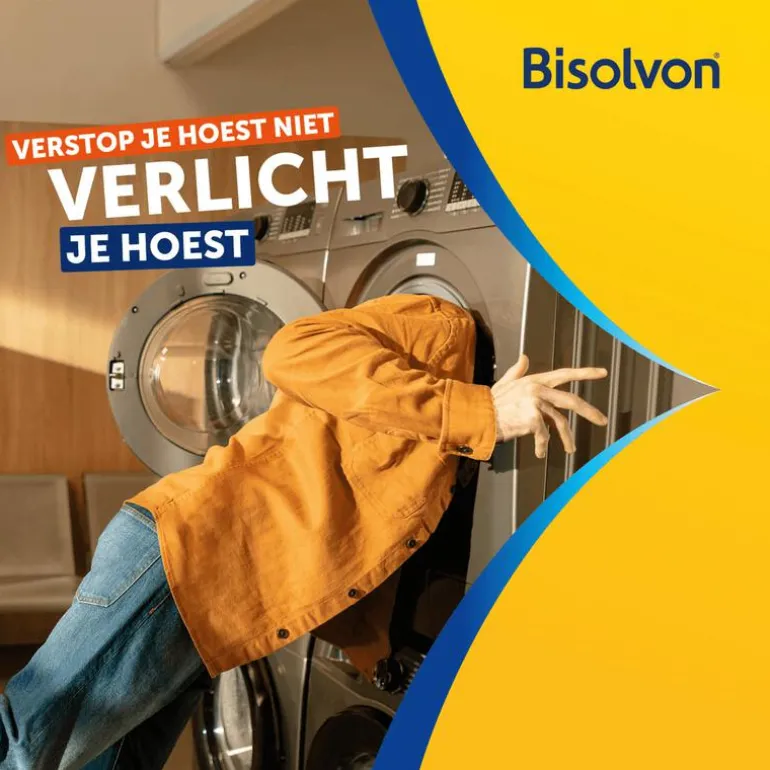 Bisolvon Dual Siroop, Bij Droge Hoest En Keelirritatie 100 ML