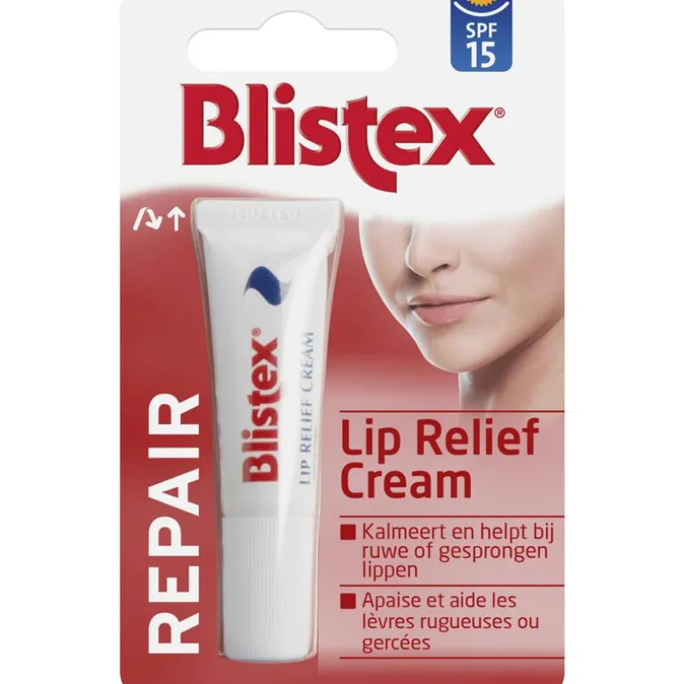 Blistex Lip Relief Cream Tube Blister SPF15