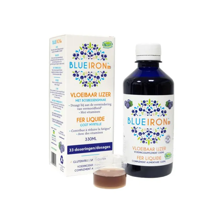Blueiron Vloeibaar IJzer Elixer Original 330 ml