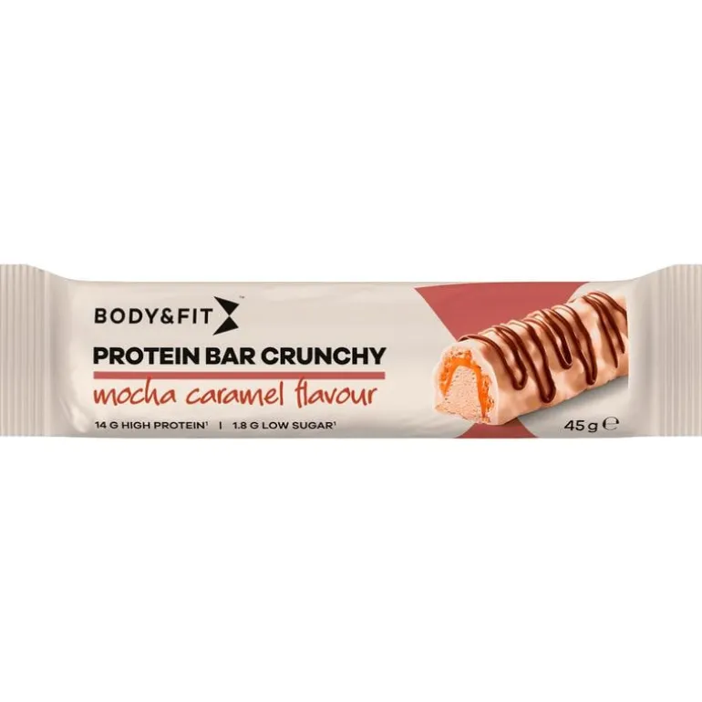 Body&Fit protein bar crunchy mocha/caramel