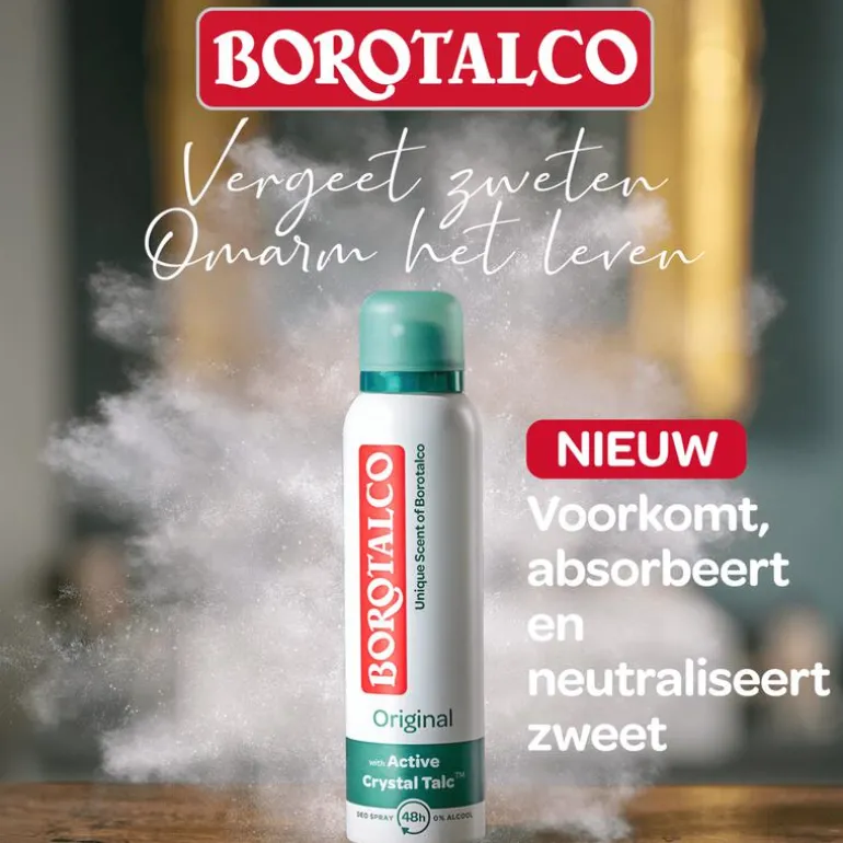 Borotalco Original Deodorant Spray 150 ML
