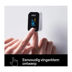 Braun Saturatiemeter met Vingersensor