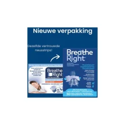 Breathe Right Neusstrips Small/Medium 30 stuks