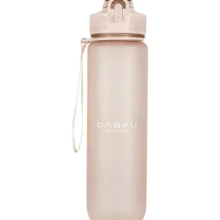 Cabau Bloom Waterfles Drinkfles beige - 1 Liter