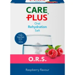 Care Plus O.R.S Sachets Framboos 10 stuks
