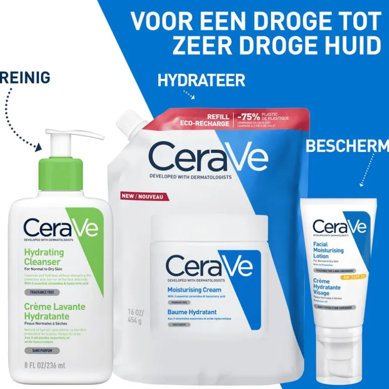 CeraVe Hydraterende Melk Navulling 473 ML