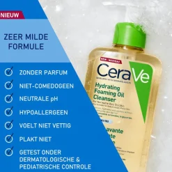 CeraVe Hydraterende Schuimende Reinigingsolie 473 ML