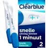 Clearblue Snelle Detectie Zwangerschapstest 2 Stuks