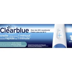 Clearblue Snelle Detectie Zwangerschapstest 1 Stuk