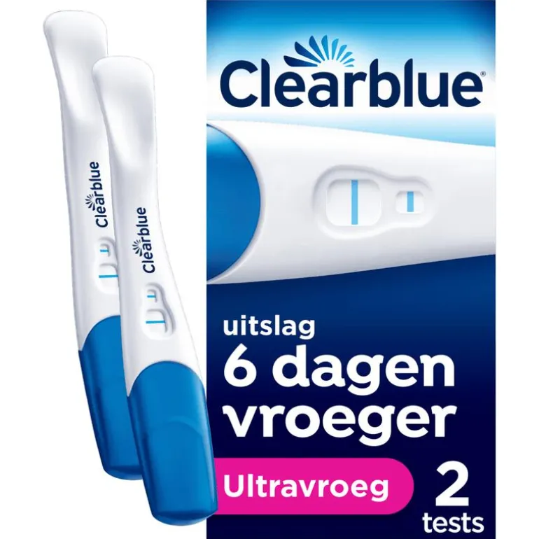 Clearblue Vroege Detectie Zwangerschapstest 2 Stuks