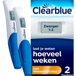 Clearblue Zwangerschapstest met Wekenindicator 2 Stuks