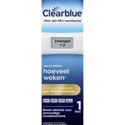 Clearblue Zwangerschapstest Met Wekenindicator 1 Stuk