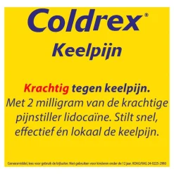 Coldrex Keelpastilles 12 Stuks