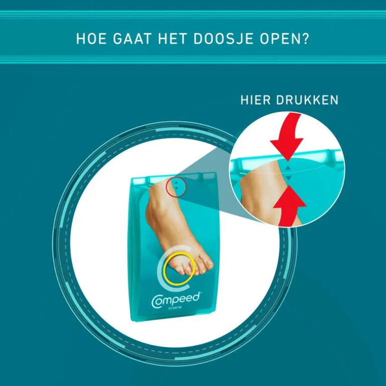 Compeed Likdoorn Pleisters Medium 10 Pleisters