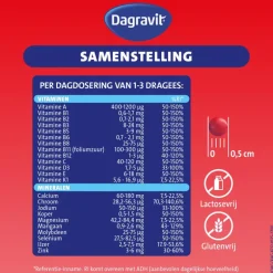 Dagravit Totaal 30 Voordeelpak 550 dragees