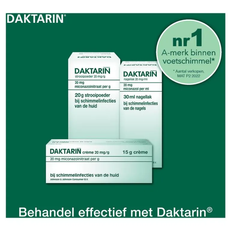 Daktarin®Poeder 2% 20 GR