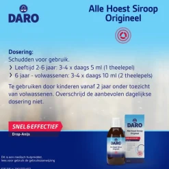 Daro Alle Hoest Siroop 150 ML