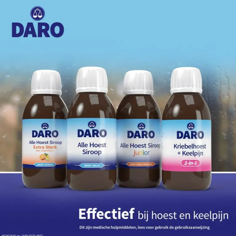 Daro 2in1 kriebelhoest+keelpijn