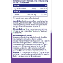Davitamon Calcium met Vitamine D Kauwtabletten Mint