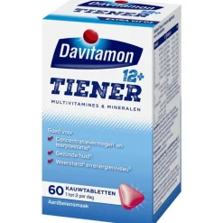 Davitamon Multi 12+ Kauwvitamines Aardbei 60 Stuks