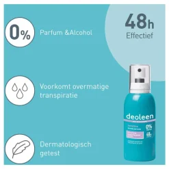 Deoleen Sensitive Anti-Transpirant Deodorant Pompspray 75 ML