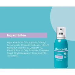 Deoleen Sensitive Anti-Transpirant Deodorant Pompspray 75 ML