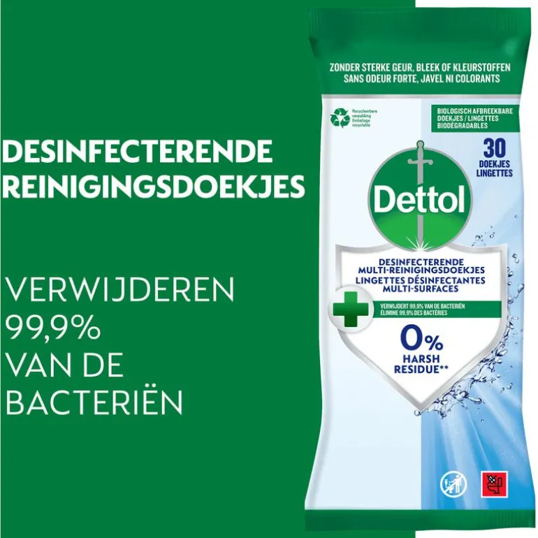 Dettol Hygiënische Doekjes 30 stuks