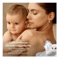 Difrax Dynamic Fopspeen 0-6M Night&Day Girl