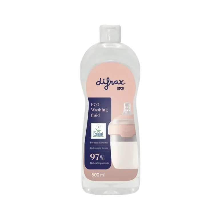 Difrax Eco Afwasmiddel flessen en spenen
